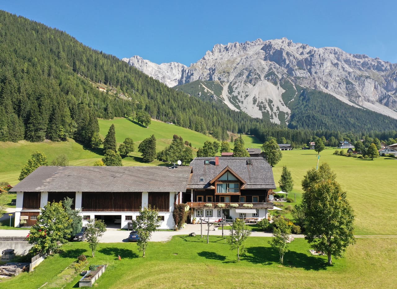 Sommerurlaub in der Pension Schweigerhof in Ramsau am Dachstein.