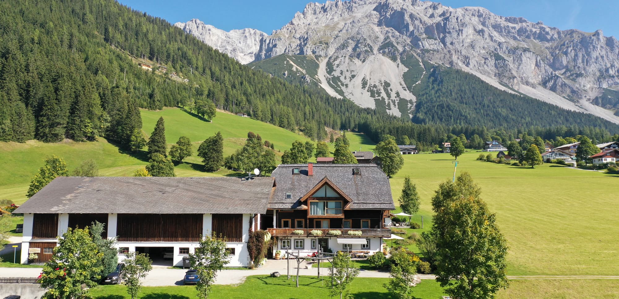 Sommerurlaub in der Pension Schweigerhof in Ramsau am Dachstein.